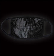 Skull death grey face mask
